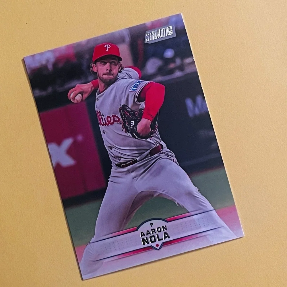 2025 Topps Stadium Club‎ Baseball Aaron Nola #145 Philadelphia Phillies
